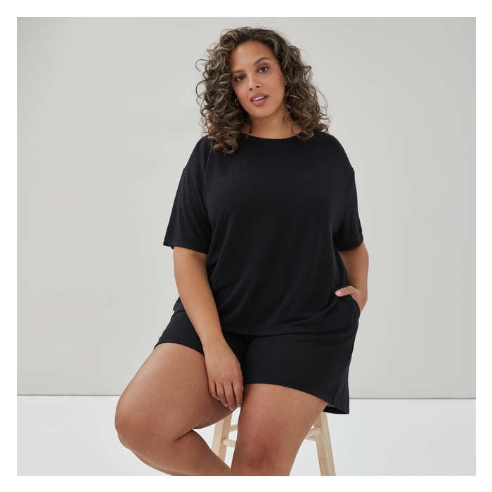 Aux Femmes T-shirt texturé Femmes+
